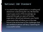National CAD Standard - slide 1