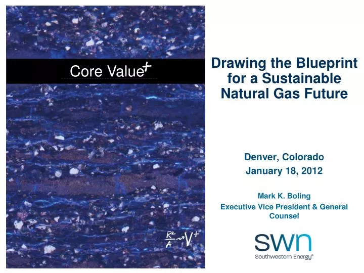 drawing the blueprint for a sustainable natural gas future
