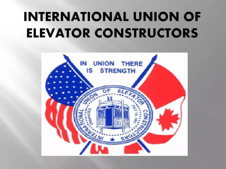 international union of elevator constructors