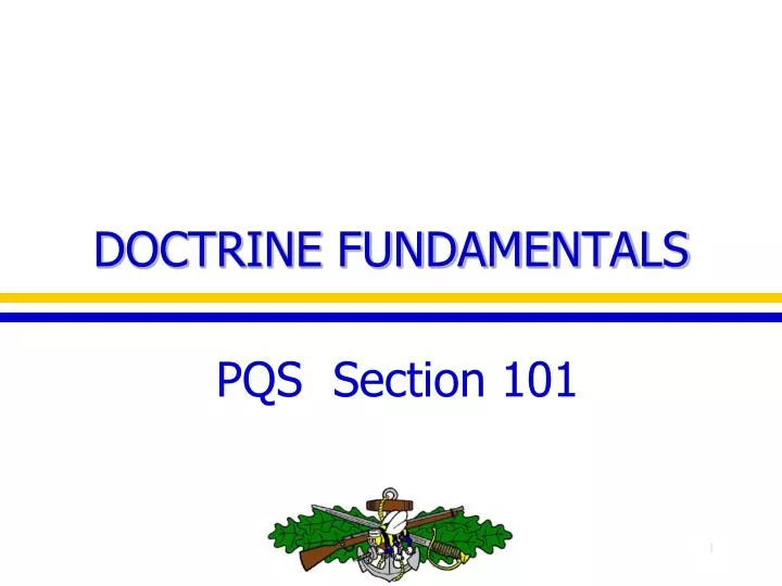 doctrine fundamentals