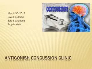 Antigonish Concussion Clinic