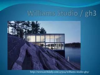 Williams Studio / gh3