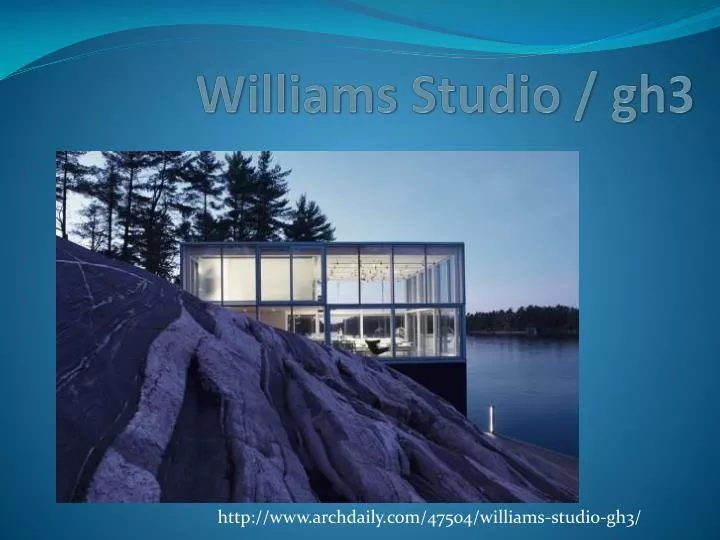 williams studio gh3
