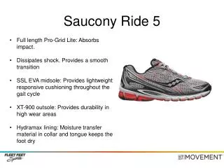 Saucony Ride 5