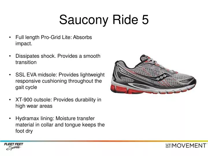 saucony ride 5