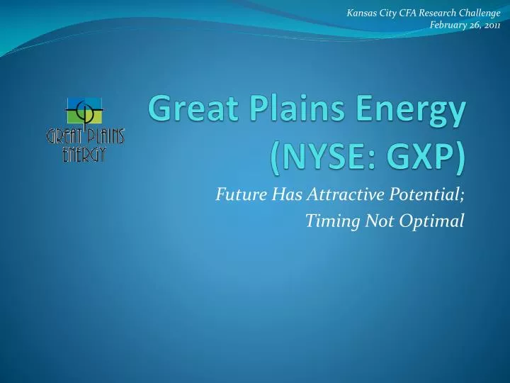 great plains energy nyse gxp