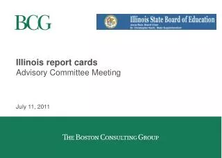 Illinois report cards Advisory Committee Meeting