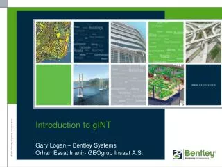 Introduction to gINT