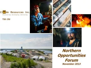 Northern Opportunities Forum November 2013