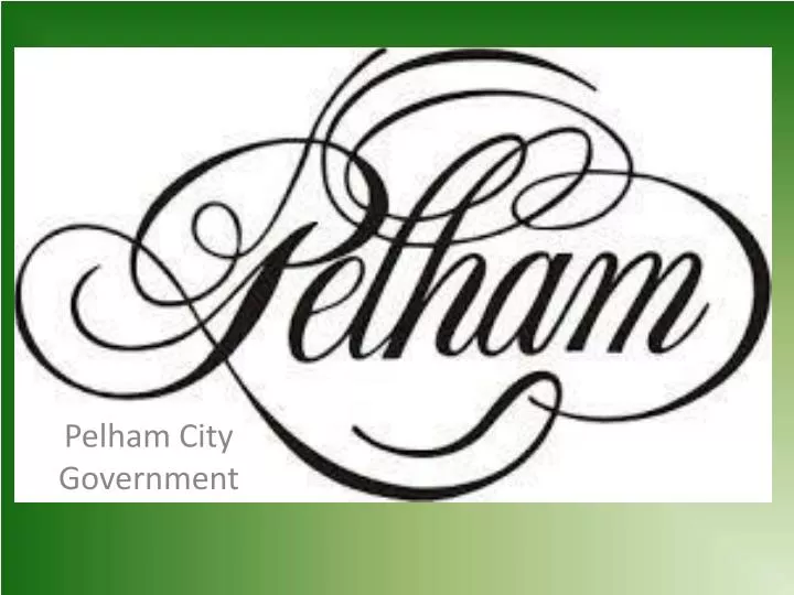 pelham city government