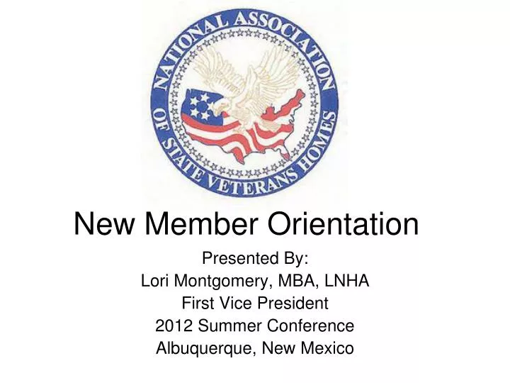 new member orientation