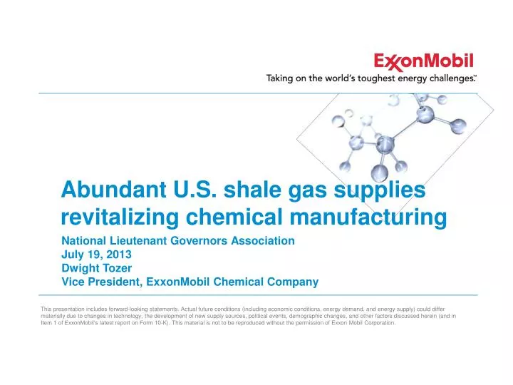 abundant u s shale gas supplies revitalizing chemical manufacturing