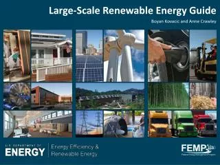Large-Scale Renewable Energy Guide