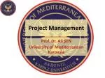 Project Management - slide 1
