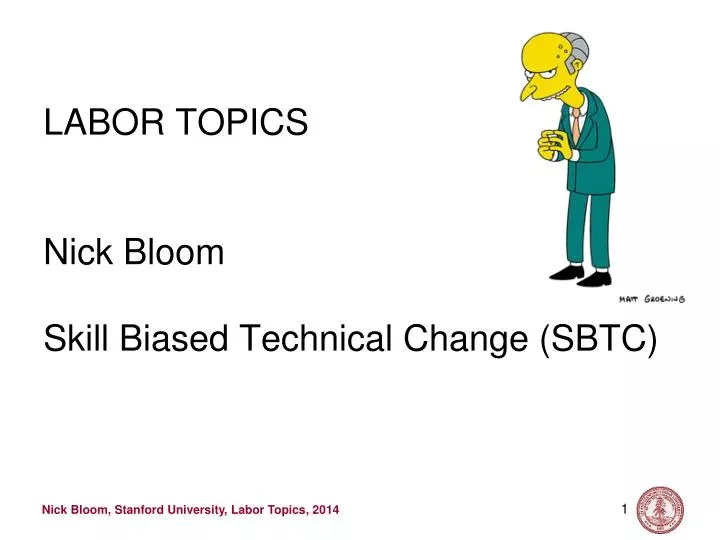 labor topics nick bloom skill biased technical change sbtc