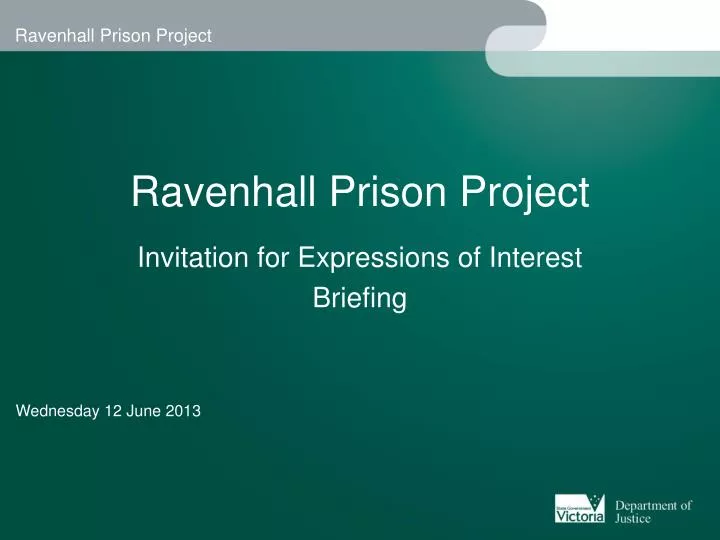 ravenhall prison project