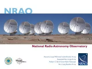 Observing with ALMA Introduction: ALMA and the NAASC