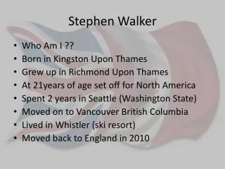 stephen walker