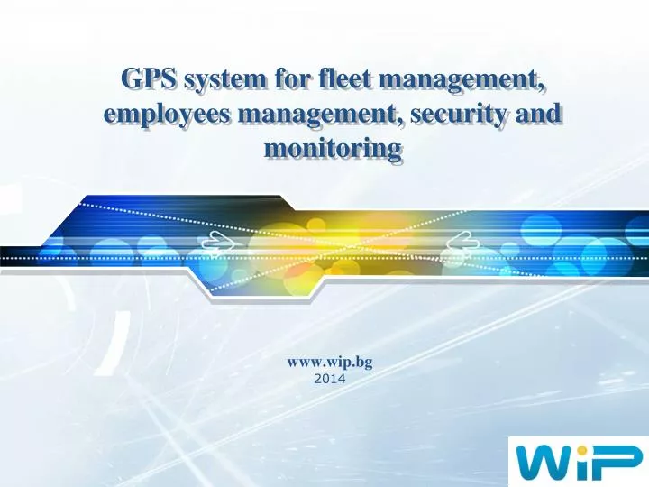 gps system for fleet management employees management security and monitoring