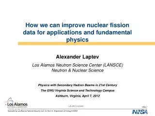 How we can improve nuclear fission data for applications and fundamental physics