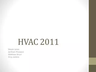 HVAC 2011