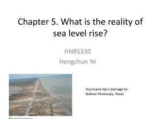 Chapter 5. What is the reality of sea level rise?