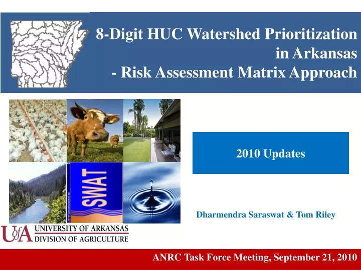 8 digit huc watershed prioritization in arkansas risk assessment matrix approach