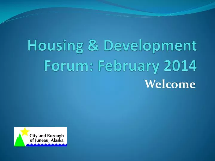 housing development forum february 2014