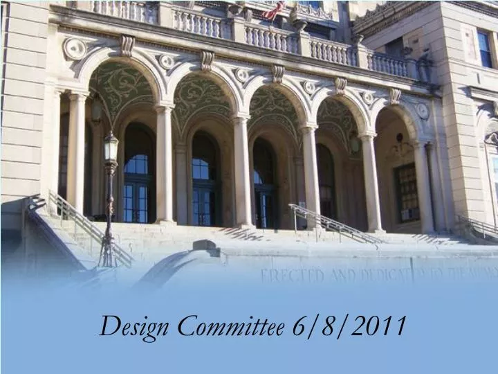 design committee 6 8 2011