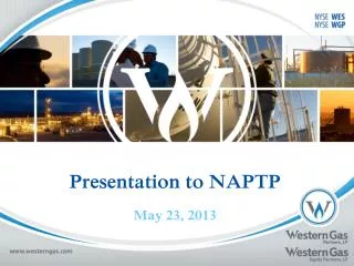 Presentation to NAPTP