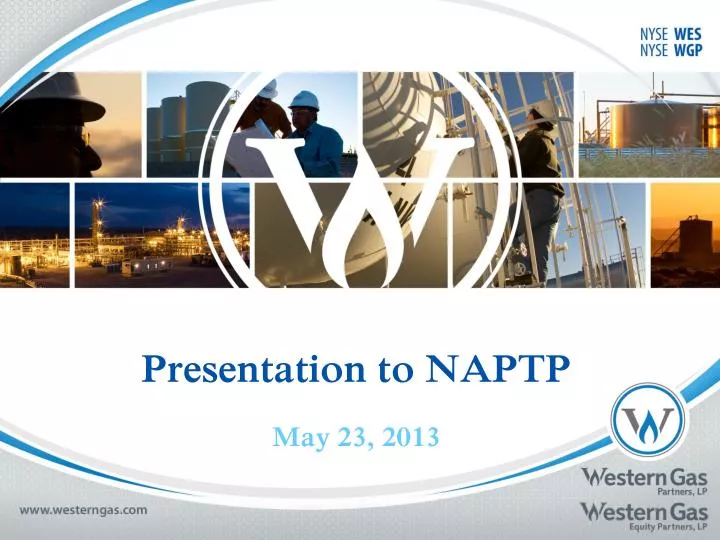presentation to naptp