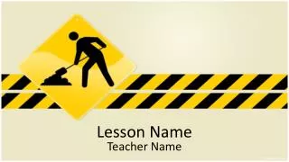 Lesson Name