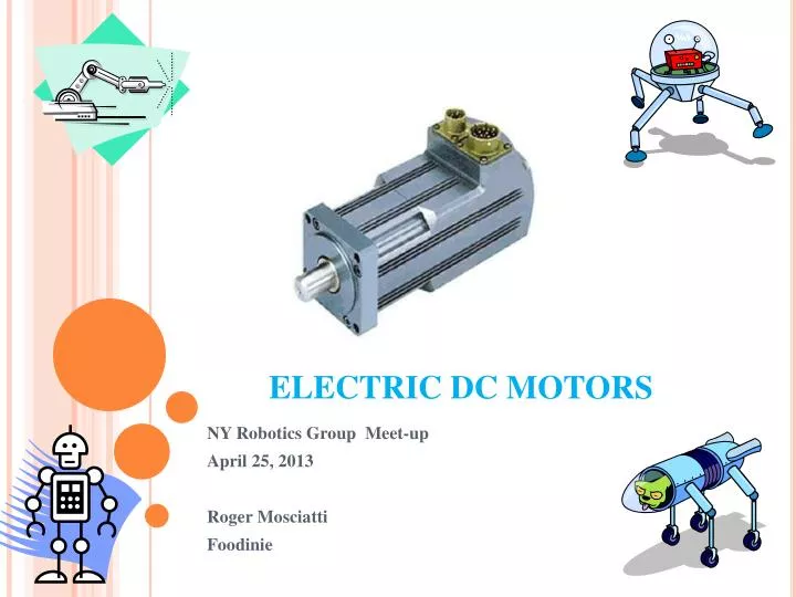 electric dc motors