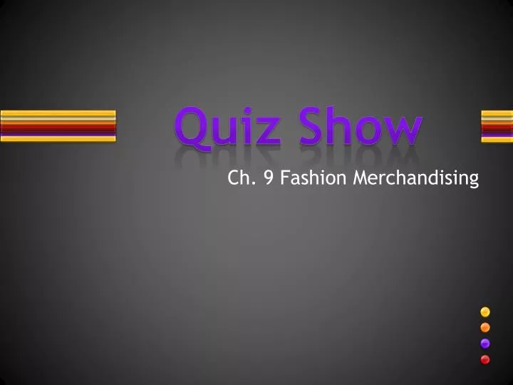 quiz show