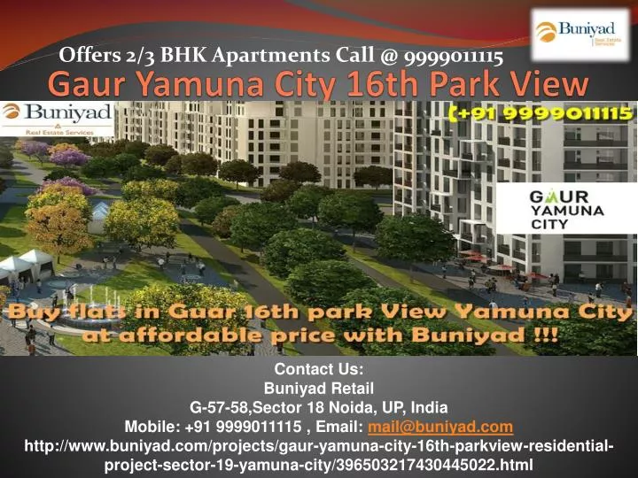 gaur yamuna city 16th park view