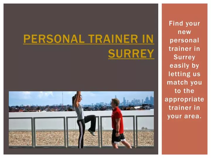 personal trainer in surrey