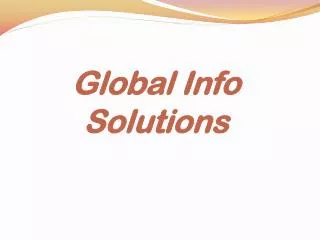 Global Info Solutions