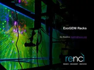 ExoGENI Racks