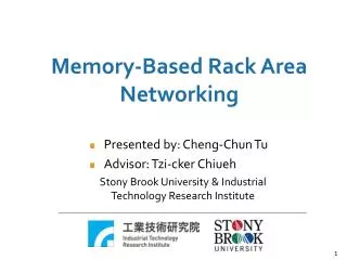 Memory-Based Rack Area Networking