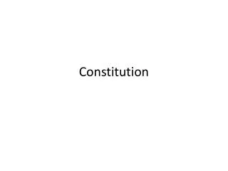 Constitution