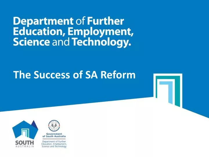 the success of sa reform
