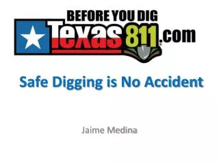 Safe Digging is No Accident