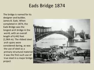 Eads Bridge 1874