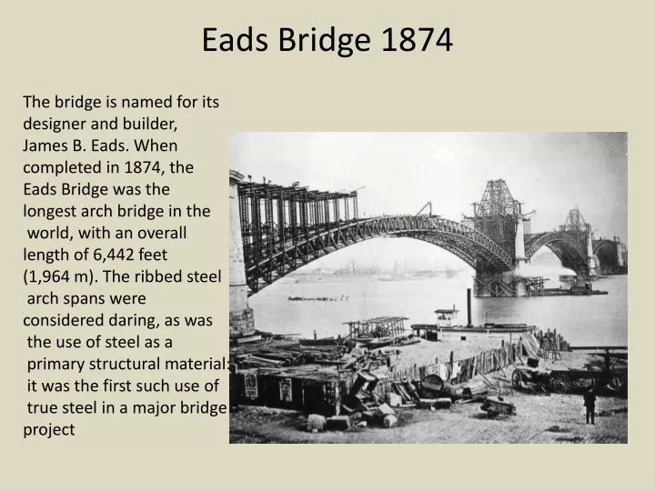eads bridge 1874