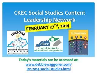 CKEC Social Studies Content Leadership Network