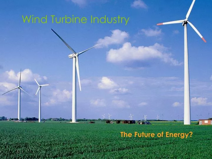 wind turbine industry