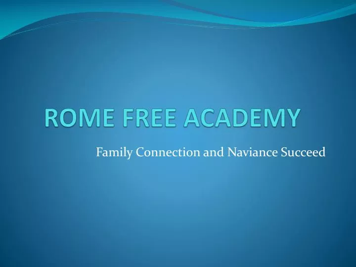 rome free academy