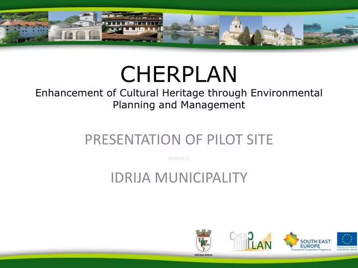 cherplan enhancement of cultural heritage through environmental planning and management