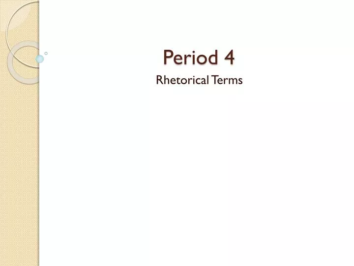 period 4