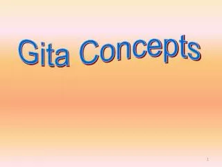 Gita Concepts